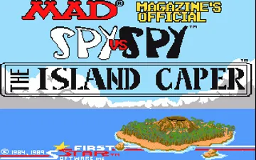 Spy vs Spy II - The Island Caper screen shot title